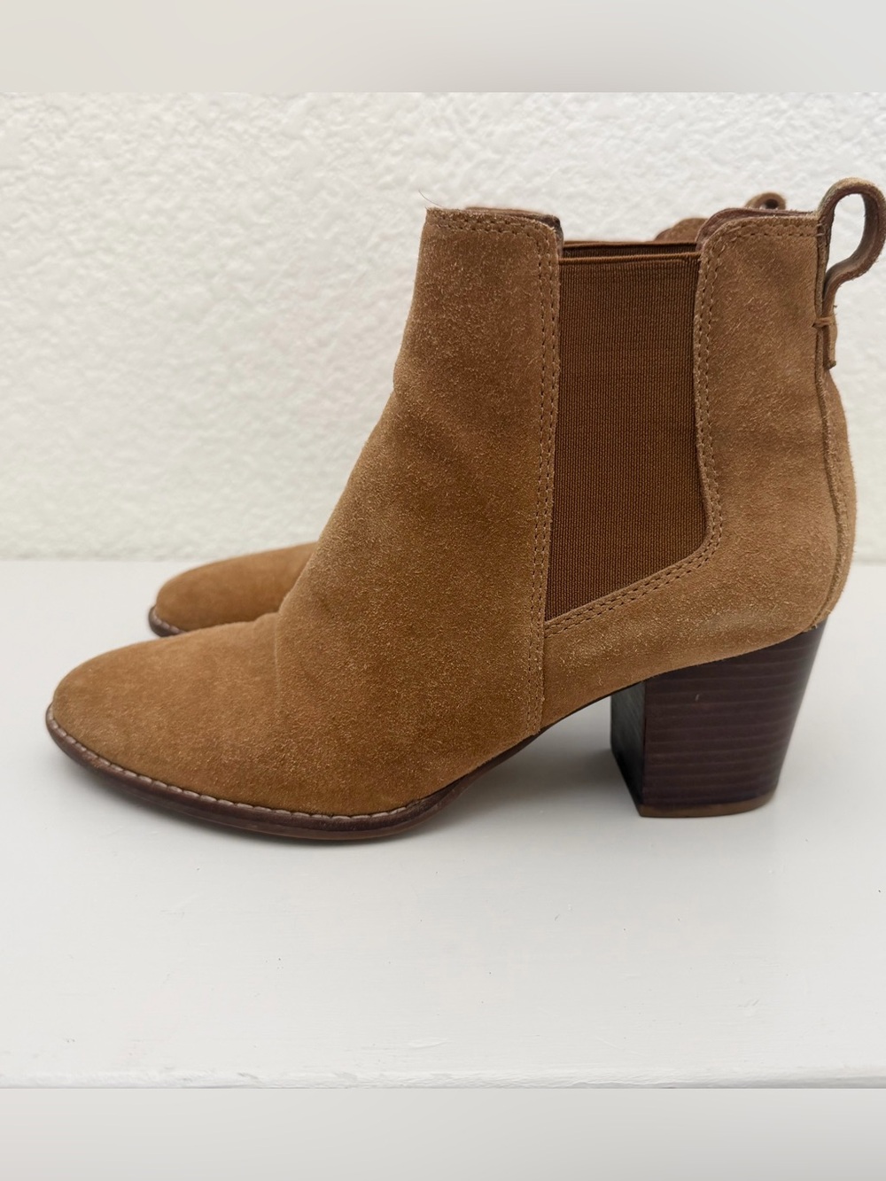 MADEWELL The Regan Boot Suede Chelsea Style Size 7.5